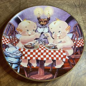 Kewpie Plate Table For Two Otteson 1994